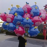 DORAEMON face printed round ball SIZE TO 14 inch 35cm for galaxy polishing - Booshopdecor