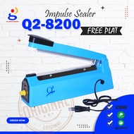 MESIN Impulse Sealer PFS-8200 Plastic Press Q2 20cm 8200 Packaging Machine