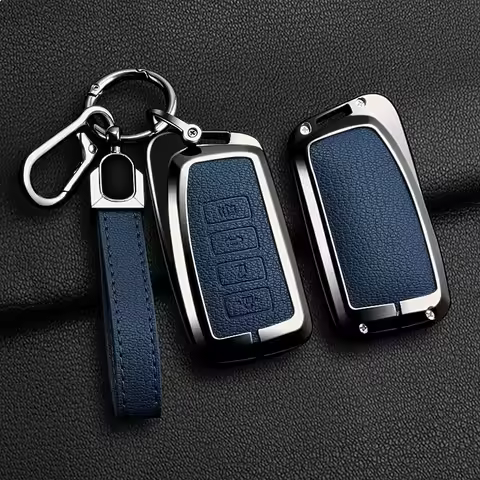 Suitable for Lexus ES300h ES350 NX300h NX300 LX570 Rx450h 2020 2017 2016 car alloy leather key cover