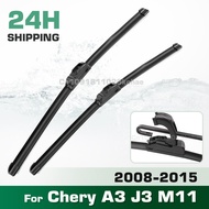 Front Wiper Blades Set For Chery A3 J3 M11 Apola Chance Niche Cielo Tengo Windshield Brush 24"+20"