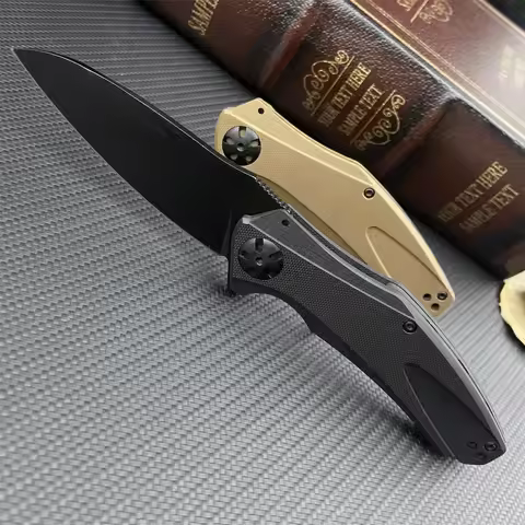 Utility EDC Folding Knife Lightweight Durable Knives 8Cr14Mov Blade G10 Handle Top Quality Outdoor T
