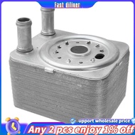 In stoick-Auto   Oil Radiator 038117021A 038117021B 038117021C/D/E for  A3  TT   Golf   Replacement
