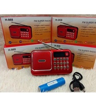 FM SUPER RADIO SPEAKER 30 juzuk AL-QURAN H-868