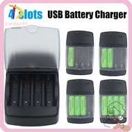 DIACHASG Intelligent Battery Charger Universal Rechargeable LED Indicator Adapter for Rechargeable B
