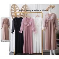 ASKA.ID - DARLA ORGANZA CRINKLE DRESS BAJU GAMIS CRINKLE ORGANZA PREMIUM COLLECTION