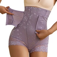 Women's High Waist Belly Trousers Postpartum Control Pants Slim Butt Lift Shaper Waist Trainer Shaping Garment
