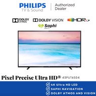 Philips 4K ULTRA HD Smart TV Pixel Precise UHD Dolby Audio ATMOS HDR (43”) [2 Years Warranty] 43PUT6
