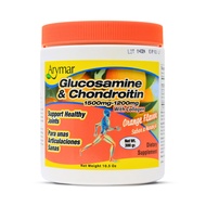 Arymar Glucosamine & Chondroitin 1500mg-1200mg with Collagen, Supports Joint Health, Orange Flavor (