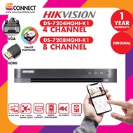 [READY STOCK] HIK DS-7204HQHI-K1 4 Channel RECORDER