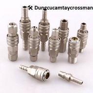 Pneumatic quick connector 8mm and 10mm tube automatic air connector