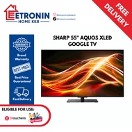 SHARP 55" AQUOS XLED Google TV 4T-C55HU8500X
