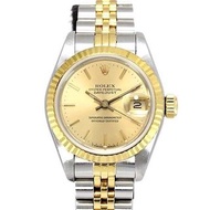 ROLEX YG/SS Datejust 69173 女士勞力士