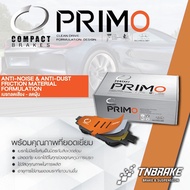 compact primo ผ้าเบรค mitsubishi มิตซูบิชิ mirage attrage triton strada pajero sport lancer cedia sp