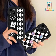SS804 SS805 SOFTCASE WAVE MOTIF DIAMOND GRID FOR REALME 5 5i 5s 6 8 8i 9i 10 V23 5G C1 C2 C11 C12 C1