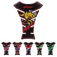 Motorcycle Fuel Tank Sticker Car Sticker Fish Bone Epoxy Protective Sticker Universal Rider Car Fish