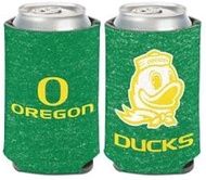 Oregon Ducks HEATHERED Can Cooler 12 oz.