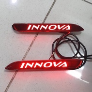 Lampu reflektor bumper mobil toyota INNOVA 2004-2015 TULISAN