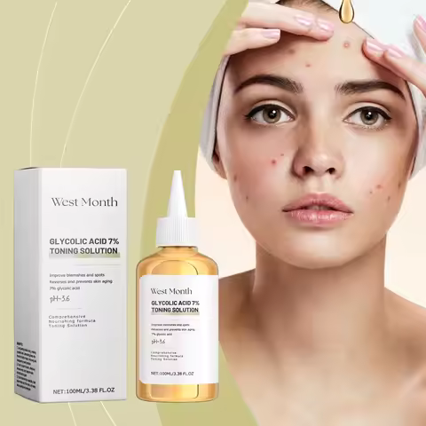 West&Month Glycolic Toner Remove Acne Marks Lightening Repairing Exfoliating Hydrating Whitening Rej