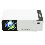 全城熱賣 - T6/T5微型投影儀家用智慧安卓WIFI手機投影機便攜式高清投影（T5白色標配普通版（不能連手機））