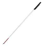 Extendable Aluminum Blind Cane 30 to 150 cm (12-59 inches) Includes 2 Rolling Tips