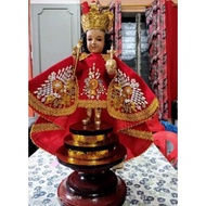 ♞,♘,♙Wooden 20 inches Sr. Sto Nino de Cebu Mahal nga Senior  Santo Ninyo de Cebu Senior Viva Dress