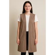 Duomo - Women's Long and Short Outer Blazer Top