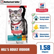 Hills Adult Indoor Chicken Dietscience Cat Food 1.58kg