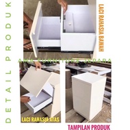 NAKAS LACI RAHASIA, NAKAS LACI PENYIMPANAN TERSEMBUNYI, NAKASMINIMALIS