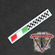 ITALY CHESS RAISED STICKER ITALY 10CM CHESS STICKER