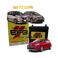 Yokohama EFB Advance Battery M42 Car Battery Bateri 60B20R / 60B20L EFB High Spec For I-Stop Myvi Ne