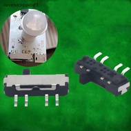 loveshopping1 10Pcs 4 Pin Mini Slide Switch On-OFF 3Position Micro Slide Toggle Switch Miniature Hor