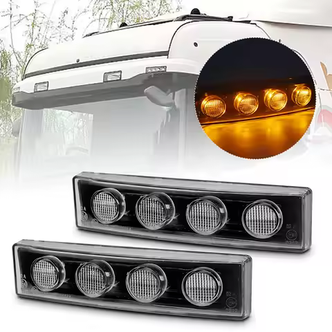Truck 4 LED Sun Visor Light E4 E9 E24 for Scania Euro4 Euro5 Euro6 G P R T Series R450 P320 G440 179