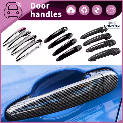 For BMW 1 3 4 X1 X3 X4 X5 X6 Door Handle Cover Trim, Anti-Scratch Protective Sticker car decorations