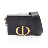 [Used] Dior Shoulder Bag 30 MONTAIGNE Box Black Leather 30 Montaigne Box Women's Used B