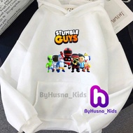 STUMBLE GUYS JACKET HOODIE OUTER SWEATER KIDS STUMBLE GUYS GAME TOP KIDS TODDLERS PREMIUM MATERIAL