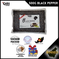 100% Pure 纯真够辣 500g Sarawak Black Pepper Peppercorn Berry Spice / Biji Lada Hitam / 砂拉越黑胡椒粒 - OriSpice