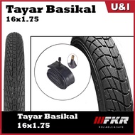 TAYAR BASIKAL FKR 16 X 1.75 P1023 BICYCLE TYRE