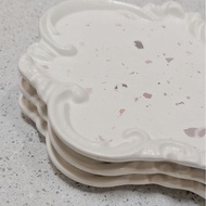 European Style Antique Carved Coasters | Cement | Concrete | European Style Antique Tray