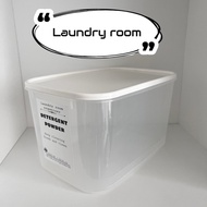 500ml & 3kg powder detergent container, powder washing soap spoon, white detergent powder, laundry r