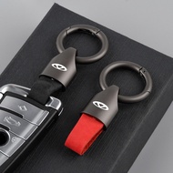 Luxury Suede Metal Key Chain Fashion Keychain Key Ring For Chery Tiggo 4 2 8 7 Pro 5X J7 Omoda 5 Ful