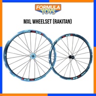 MXL WHEELSET ASSEMBLY FOR FIXIE RIM BRAKE INCLUDES GEAR COG ALLOY RIM MATERIAL