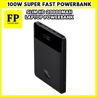 Baseus Blade HD Power bank Digital Display 100W Super Fast Charging Laptop Powerbank 20000mAh