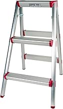 Konan RN10FD-03RN Original Aluminum Step Stool, 3 Tiers, Height 29.9 inches (76 cm)