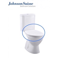 Johnson Suisse Luton Heavy Duty Toilet Seat Cover (White)