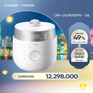 Nồi cơm điện Tách đường áp suất kép cao tần CUCKOO 18 lít CRP-LHLR1010FW - Phiên Bản Nội Địa- Nhiều
