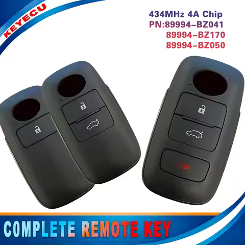 KEYECU for Toyota Raize Daihatsu Rocky 2019-2026 Smart Remote Key Fob 2 3 4 Button 89994-BZ041 89994