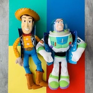 迪士尼 美泰 玩具總動員 巴斯光年 胡迪警長 全新 大型玩偶 Disney Toystory 巴斯 胡迪 玩偶