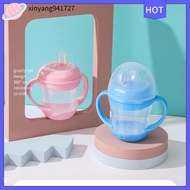 XINYANG941727 WithHandle Training Cup Silicone Colorful Child Bottle Portable Sippy Cup