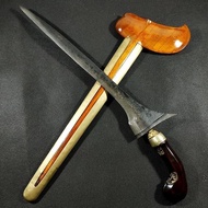 Keris Pusaka Keleng Slorok Kehijauan Tangguh Sendang Sedayu Majapahit