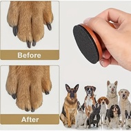 1 Pc Stress-Free Dog Nail File - Durable PP Material, Scratch Square Design for Small Pets